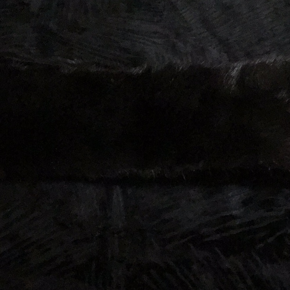 Luxurious Black Faux Fur Head band